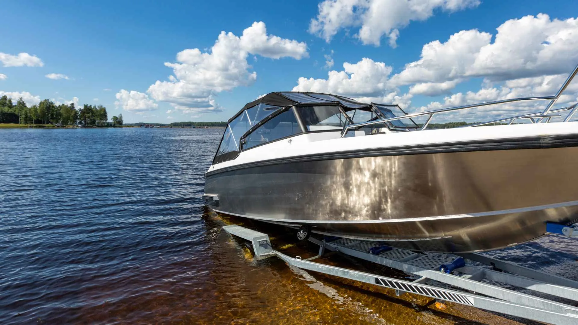 How Far to Back Your Boat Trailer into Water: Safe Launching