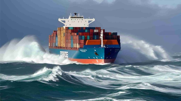 How do Container Ships Survive Big Waves?