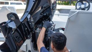 Why Is Oil Leaking from Lower Unit Weep Hole of Your Boat?