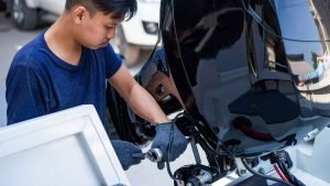 Why Is Oil Leaking from Lower Unit Weep Hole of Your Boat?