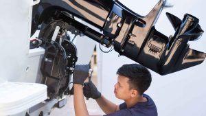 Why Is Oil Leaking from Lower Unit Weep Hole of Your Boat?