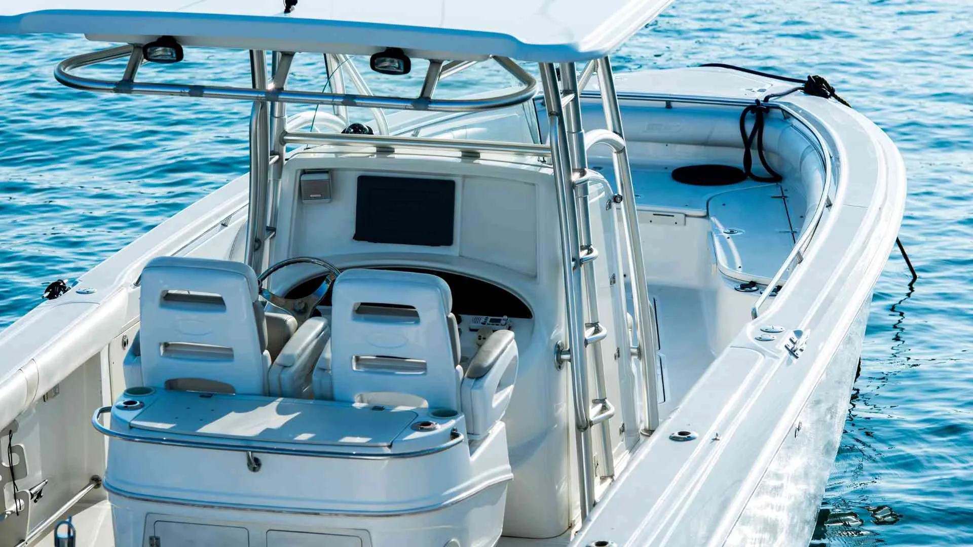 How can I prevent and treat rust on stainless steel boat parts