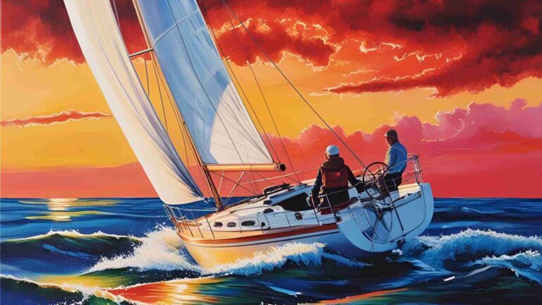 How fast can you travel in a sailboat? 