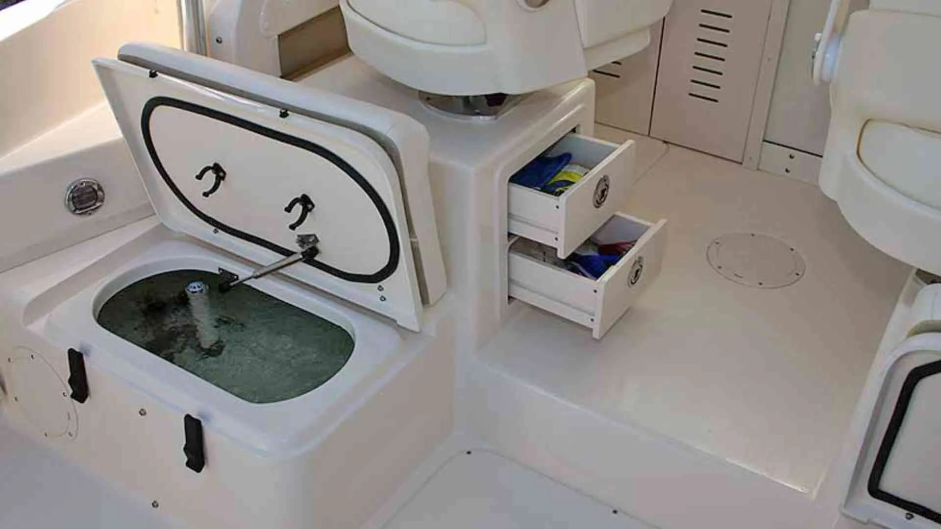 fiberglass boat seat boxes