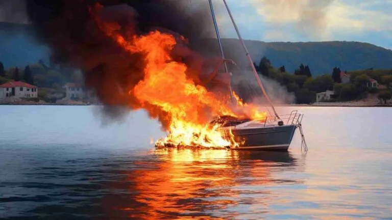 What Should You Do If the Motor on Your Boat Catches Fire?