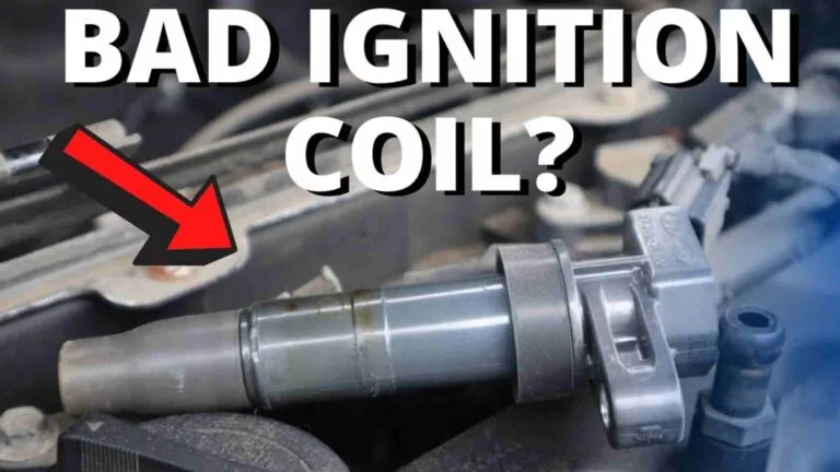 What are the symptoms of a bad coil on an outboard motor?