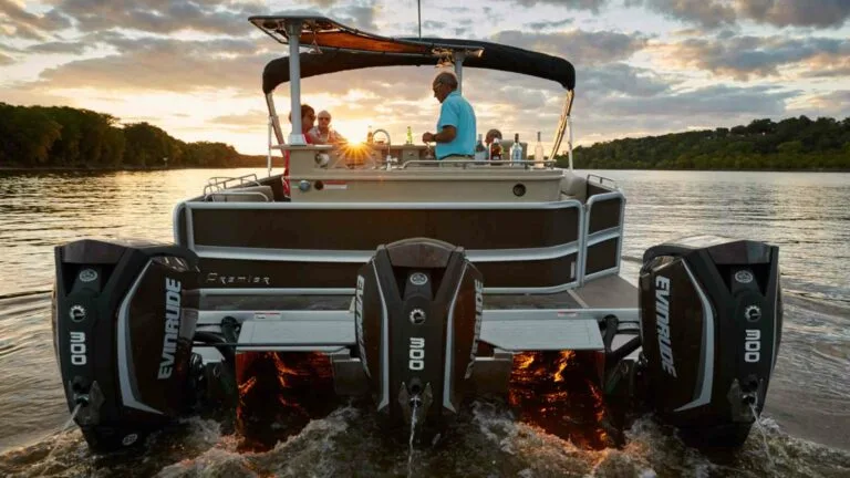 3 Motor Pontoon Boat: the Thrill of Three