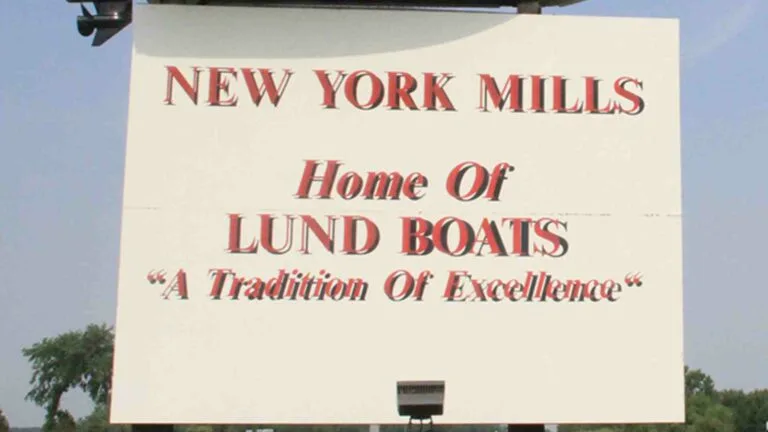 New York Mills Lund Boats: “World’s Finest Fishing Boats”