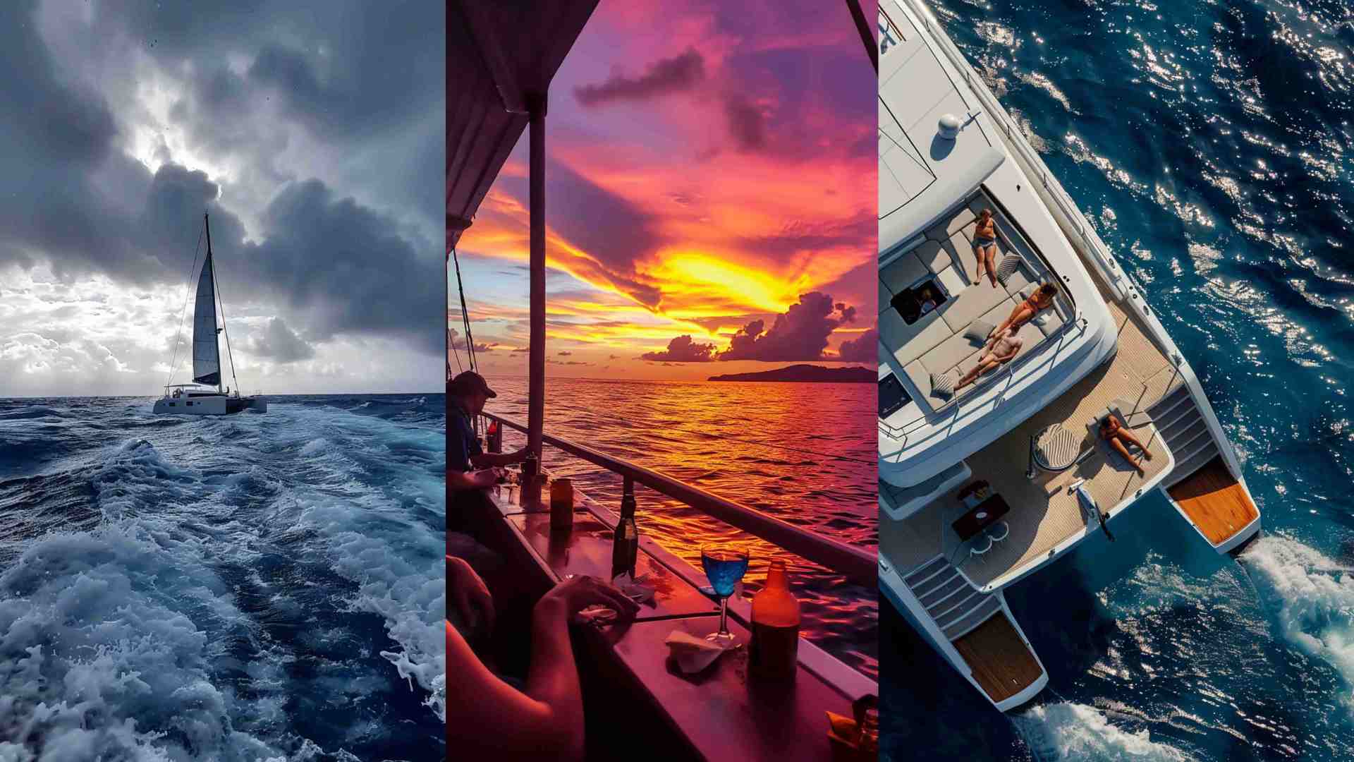 Catamaran Boat Images 4K HD Wallpapers