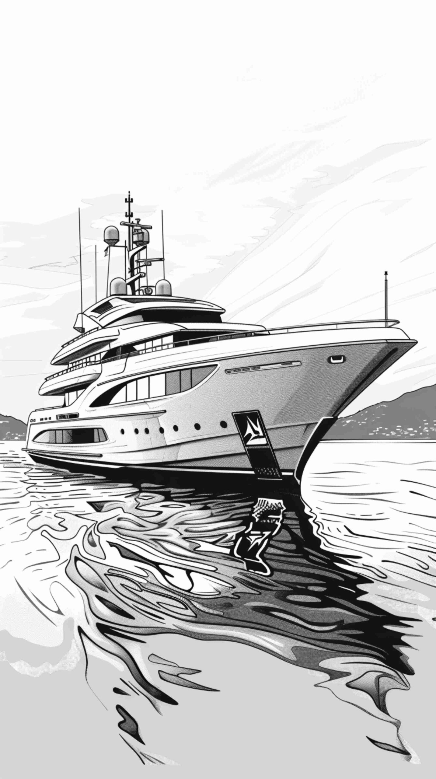 Boat Line Art 4K HD Wallpapers Boat Line Art 4K HD Wallpapers
