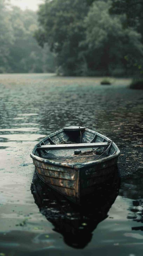Sinking Boat Image 4K HD Wallpapers
