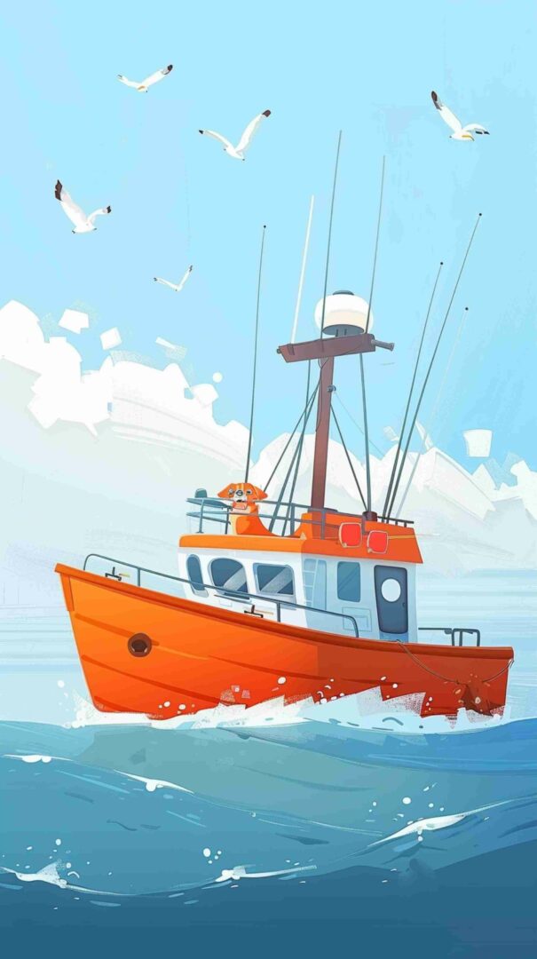 Clip Art Fishing Boat 4K HD Wallpaper Clip Art Fishing Boat 4K HD Wallpaper