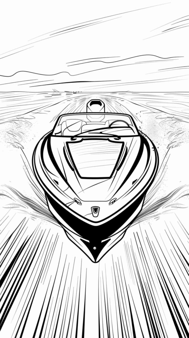 Boat Line Art 4K HD Wallpapers Boat Line Art 4K HD Wallpapers