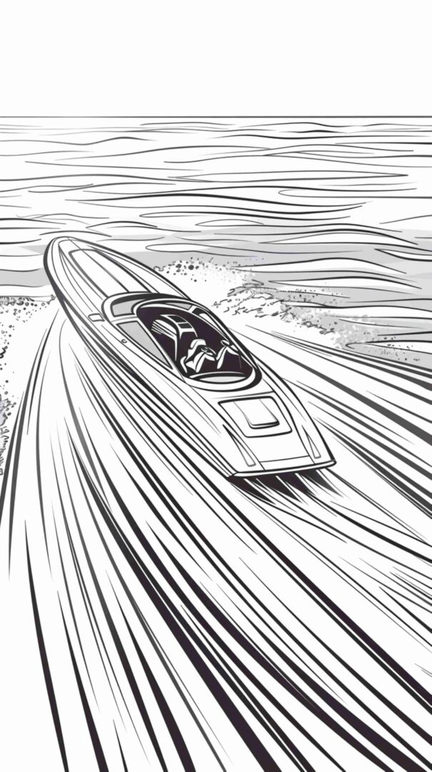 Boat Line Art 4K HD Wallpapers Boat Line Art 4K HD Wallpapers