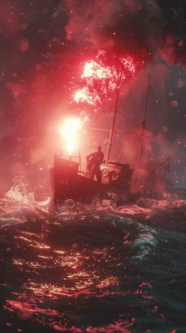 Sinking Boat Image 4K HD Wallpapers
