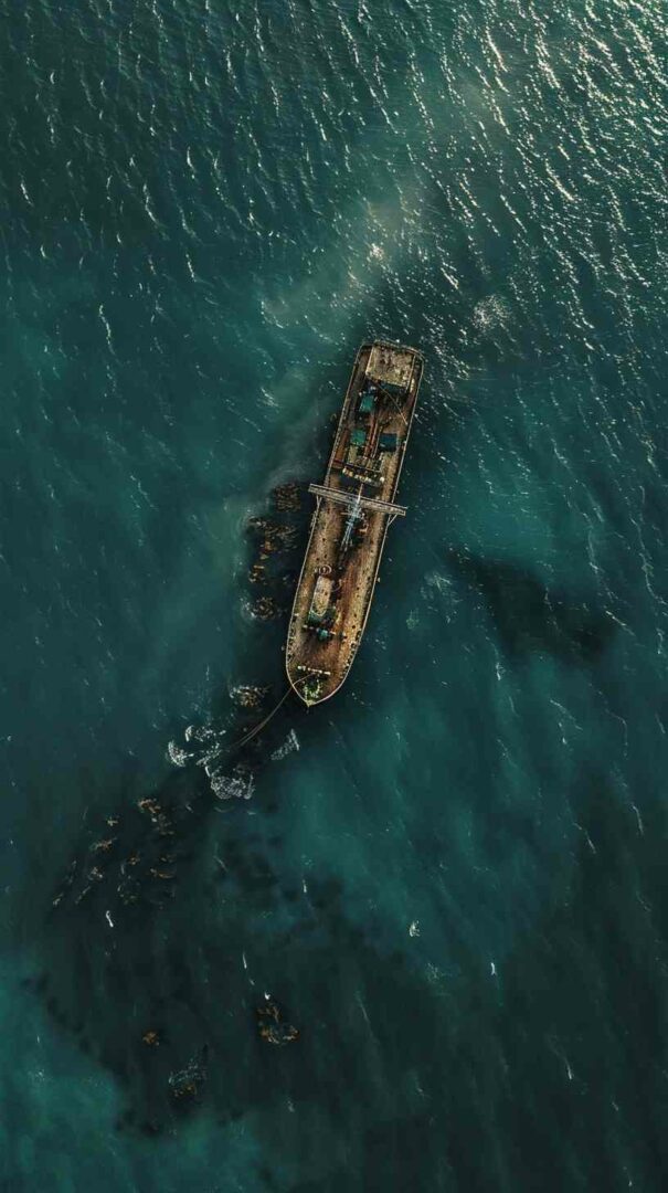 Sinking Boat Image 4K HD Wallpapers