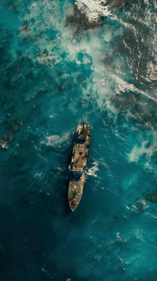 Sinking Boat Image 4K HD Wallpapers