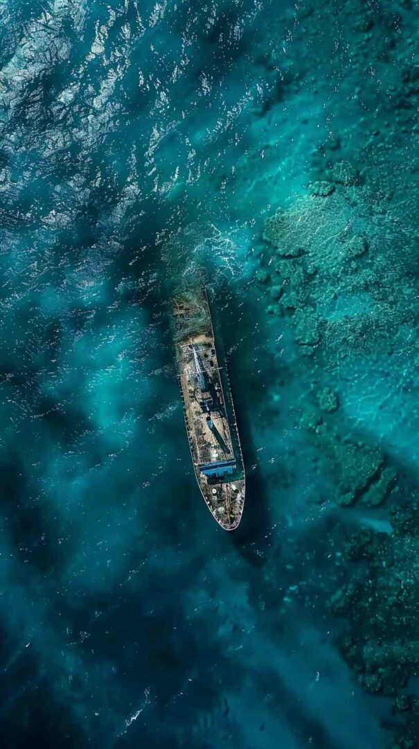 Sinking Boat Image 4K HD Wallpapers