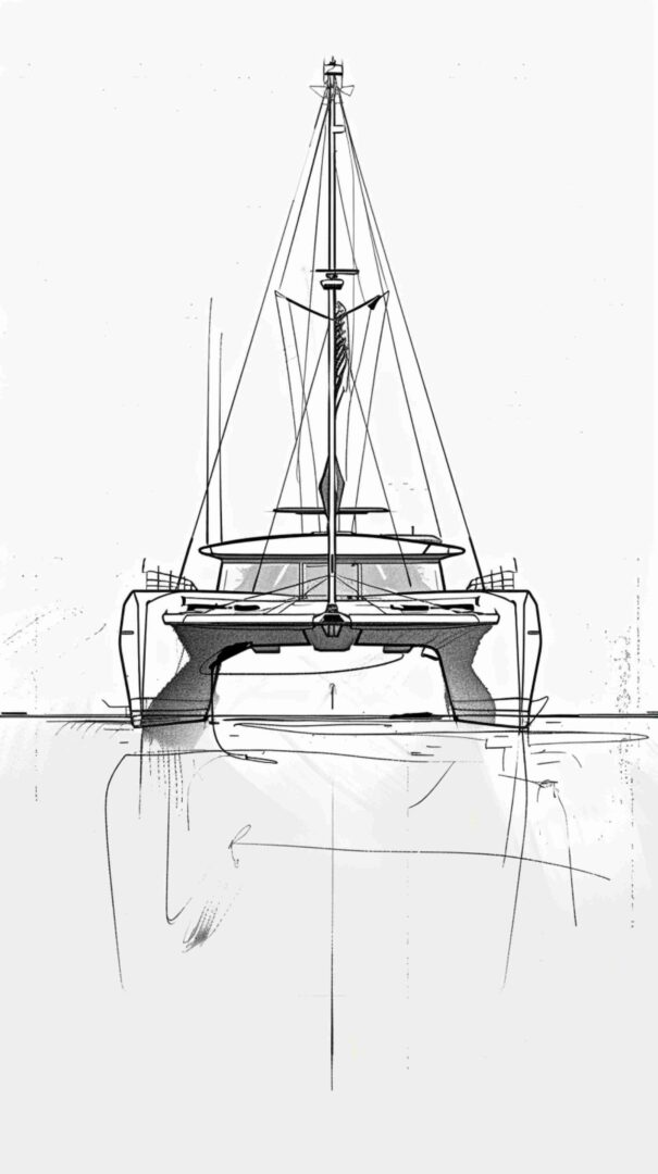 Boat Line Art 4K HD Wallpapers Boat Line Art 4K HD Wallpapers