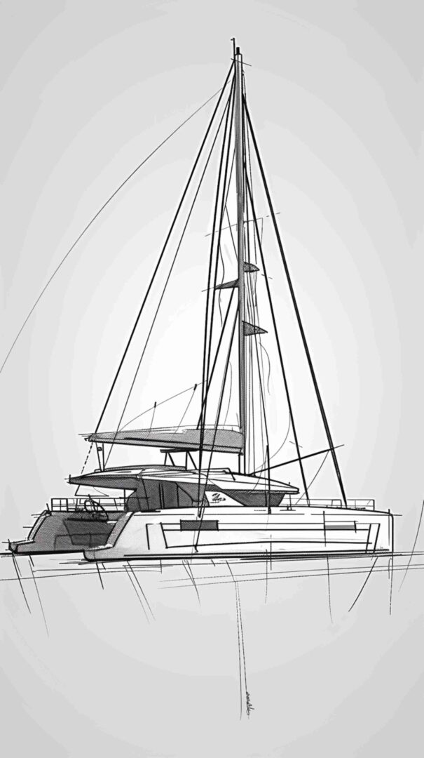 Boat Line Art 4K HD Wallpapers Boat Line Art 4K HD Wallpapers