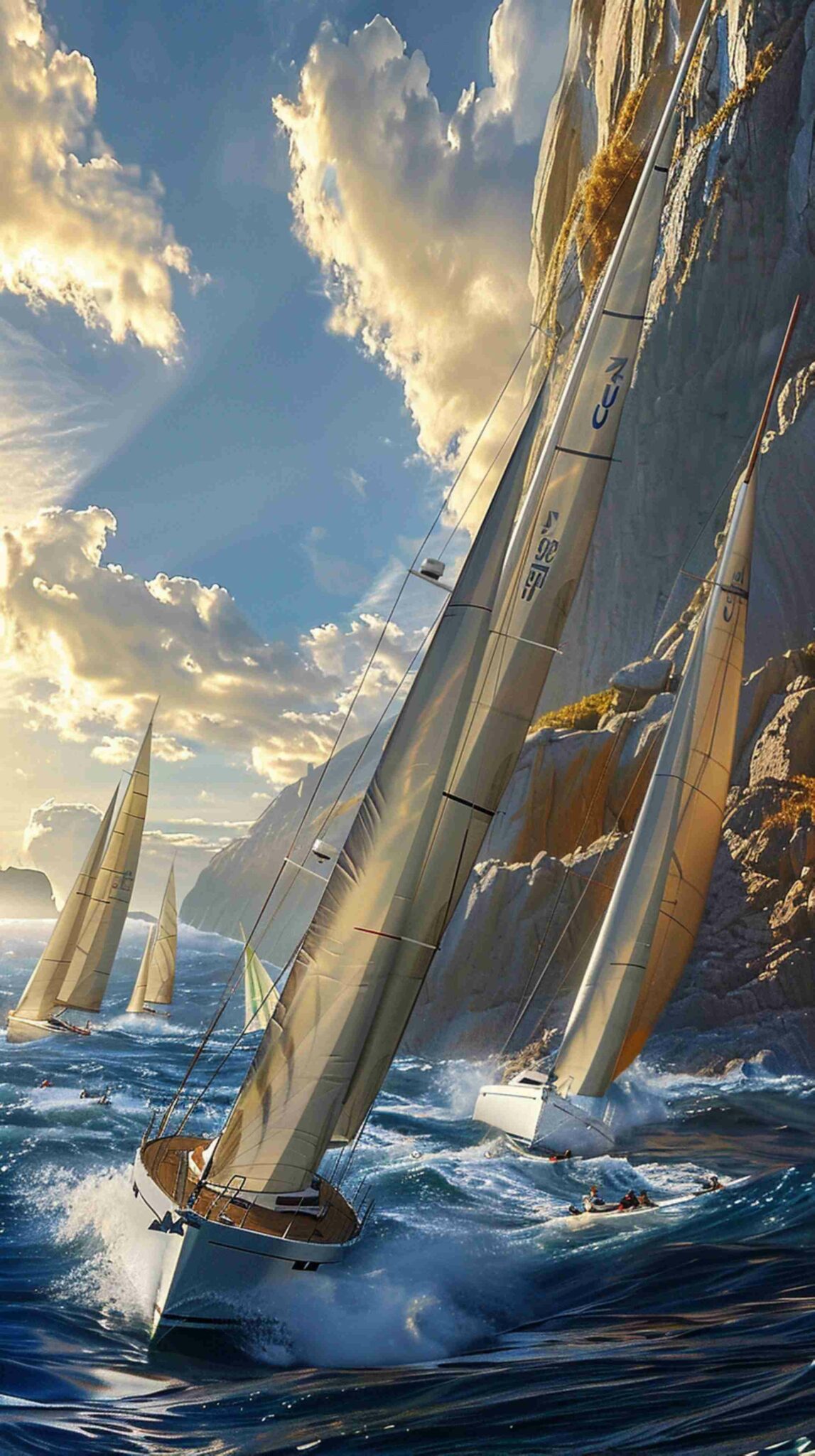 Sailboat Racing Images 4K HD Wallpapers