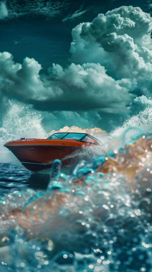 Sinking Boat Image 4K HD Wallpapers