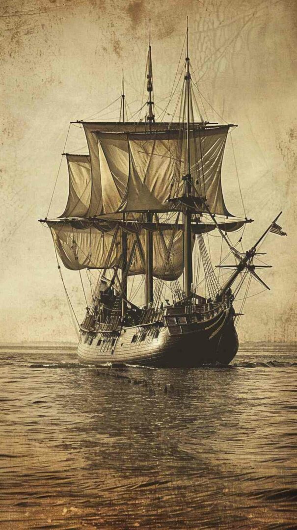 Image of the Mayflower Ship 4K HD Wallpaper