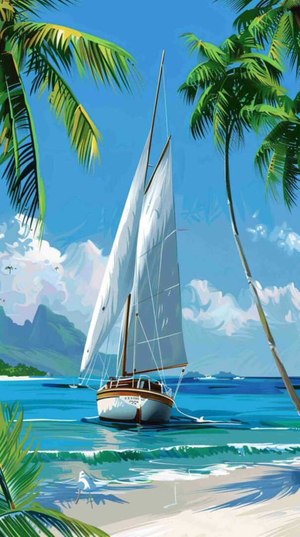 Clip Art Sail Boat 4K HD Wallpaper Clip Art Sail Boat 4K HD Wallpaper