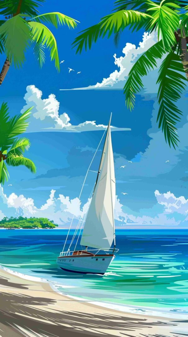Clip Art Sail Boat 4K HD Wallpaper Clip Art Sail Boat 4K HD Wallpaper
