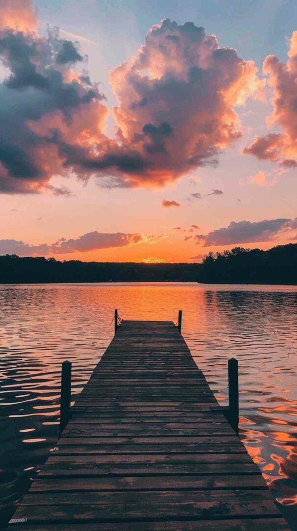 Lake Dock Picture 4K HD Wallpaper Lake Dock Picture 4K HD Wallpaper