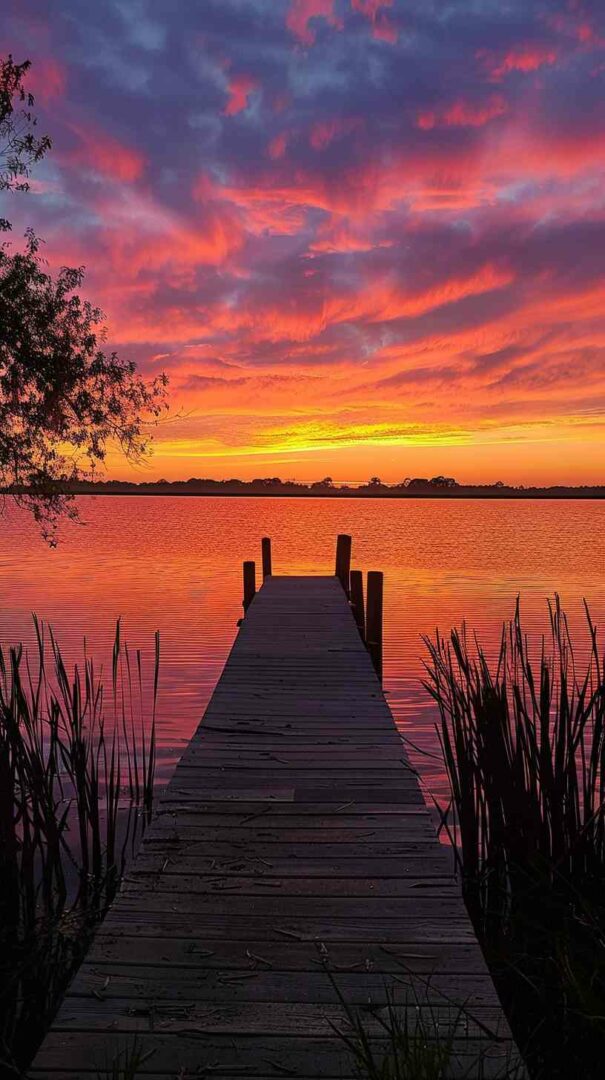 Lake Dock Picture 4K HD Wallpaper Lake Dock Picture 4K HD Wallpaper