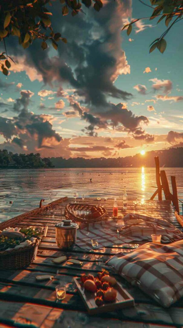 Lake Dock Picture 4K HD Wallpaper Lake Dock Picture 4K HD Wallpaper