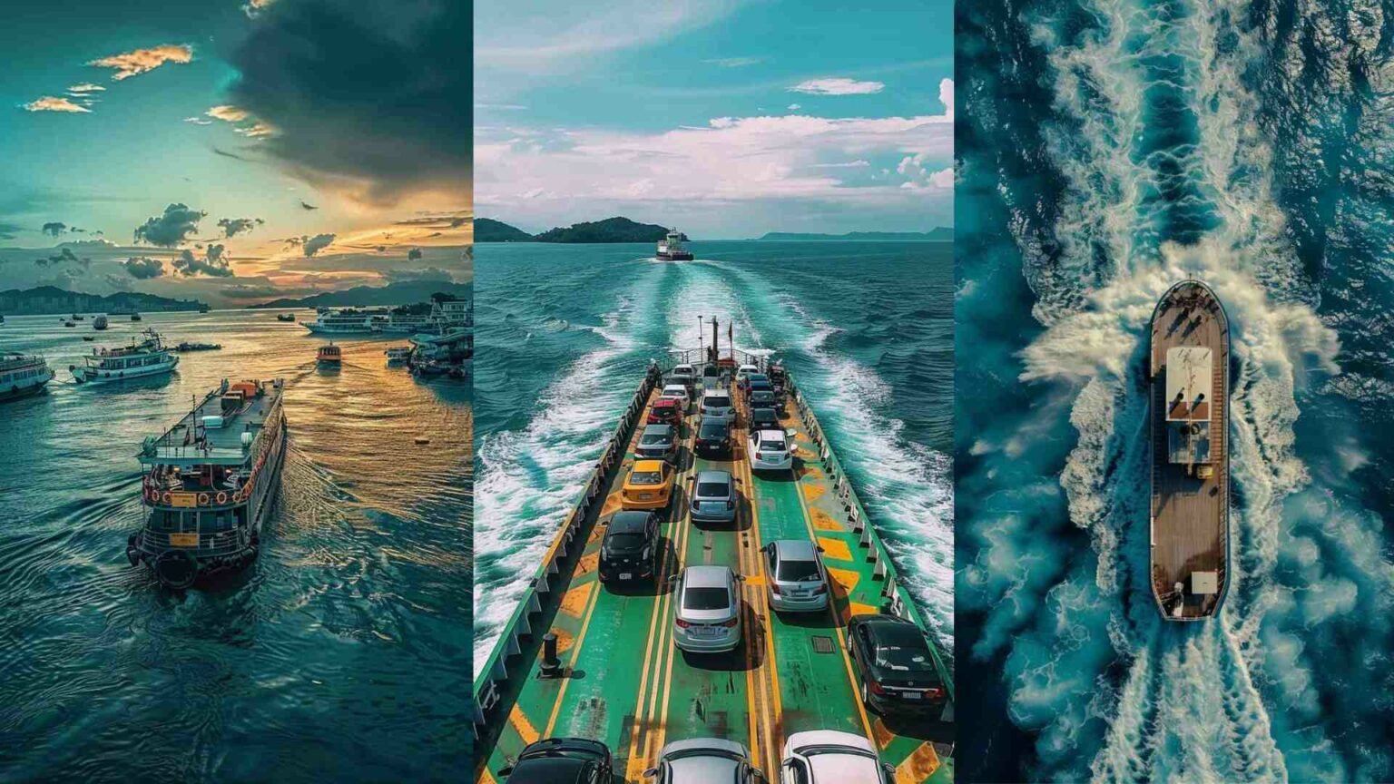 Images of a Ferry Boat 4K HD Wallpapers