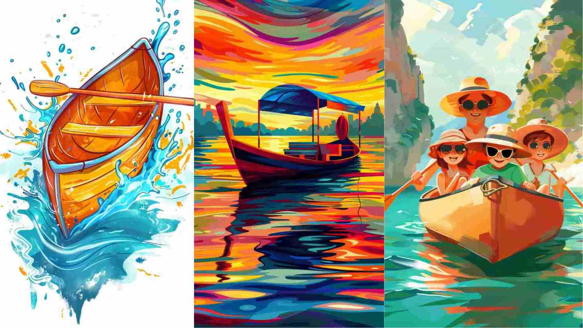 Paddle Boat Clip Art 4K HD Wallpapers