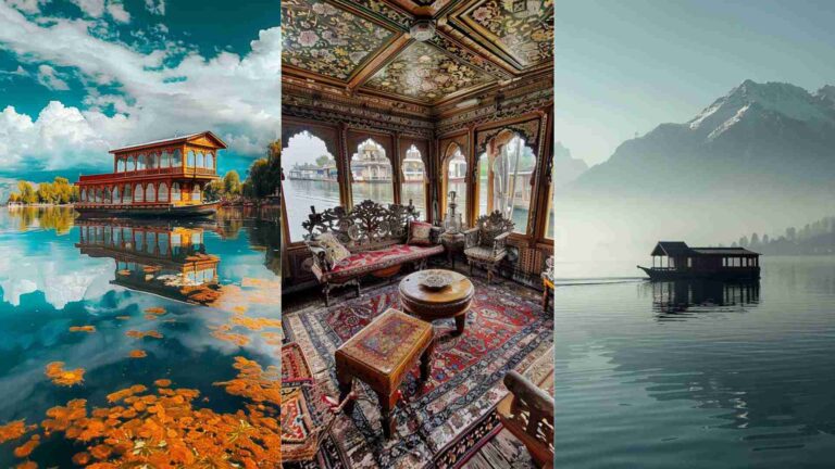 Kashmir Houseboat Images 4K HD Wallpapers