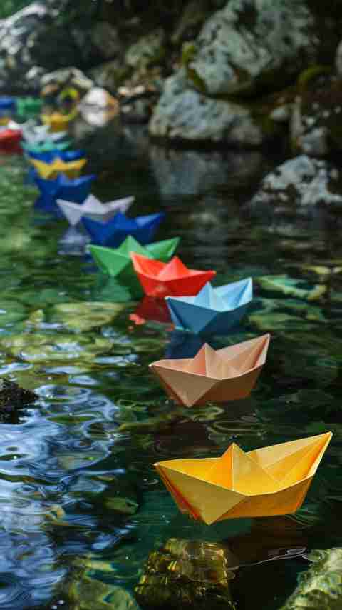 Paper Boat Wallpaper 4K HD Images Paper Boat Wallpaper 4K HD Images
