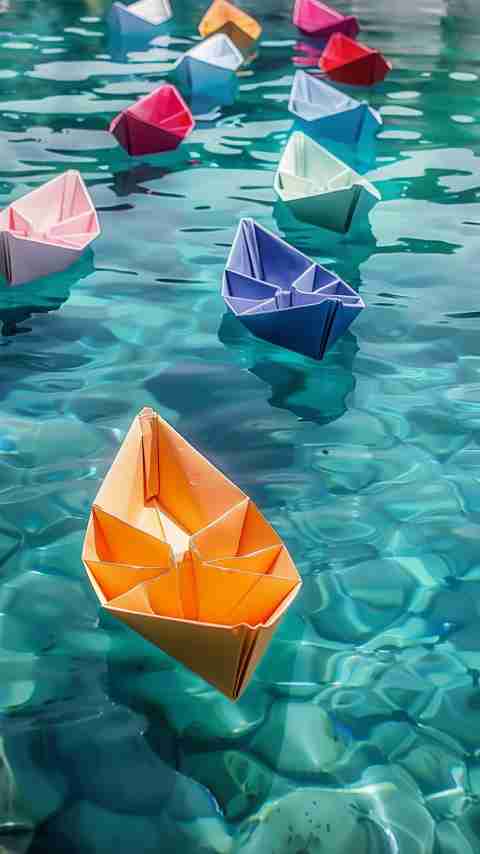 Paper Boat Wallpaper 4K HD Images Paper Boat Wallpaper 4K HD Images