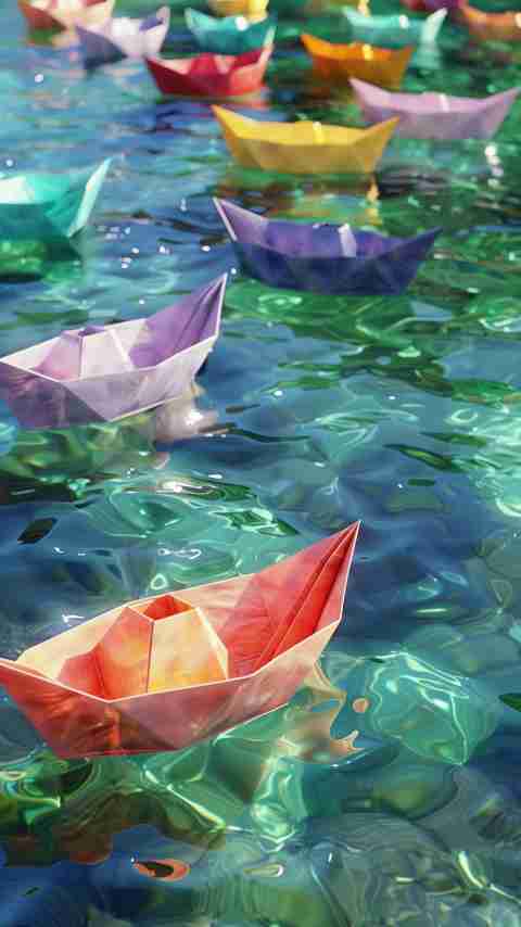 Paper Boat Wallpaper 4K HD Images Paper Boat Wallpaper 4K HD Images