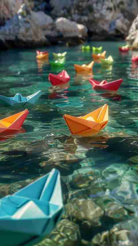 Paper Boat Wallpaper 4K HD Images Paper Boat Wallpaper 4K HD Images