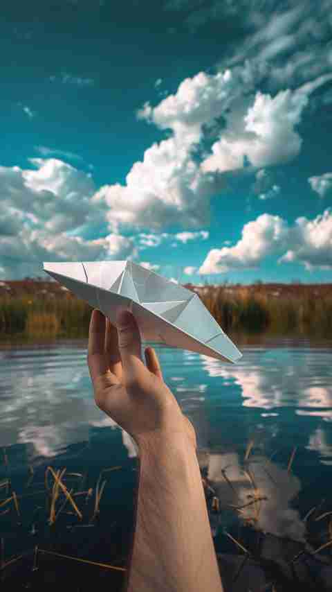 Paper Boat Wallpaper 4K HD Images Paper Boat Wallpaper 4K HD Images