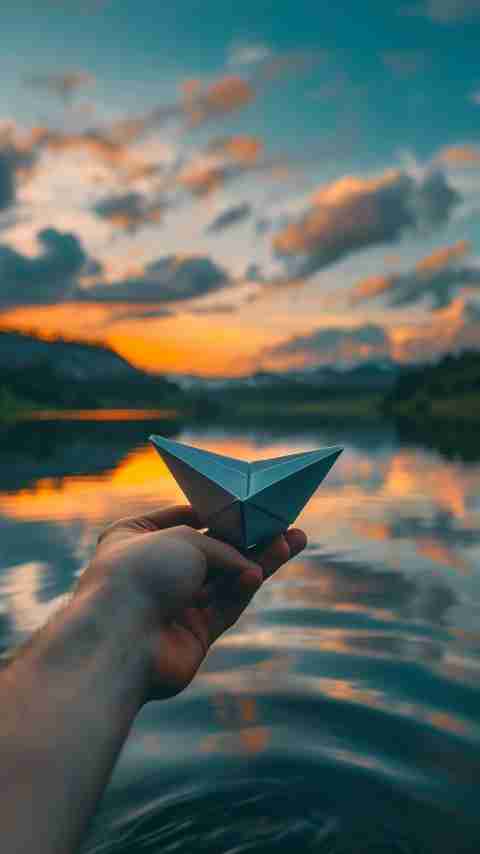Paper Boat Wallpaper 4K HD Images Paper Boat Wallpaper 4K HD Images