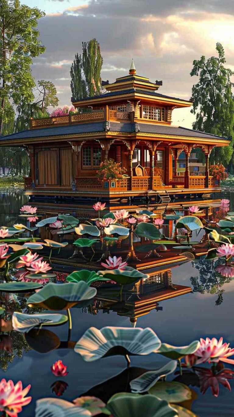Kashmir Houseboat Im…