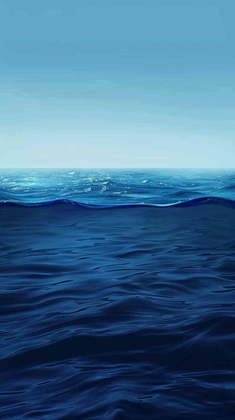 Marine Blue Wallpaper 4K HD Images
