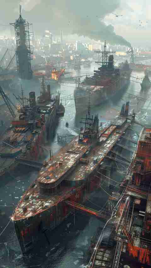 Ship Building Photos 4K HD Wallpapers