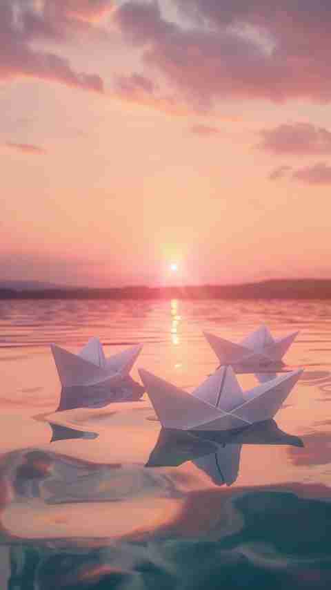 Paper Boat Wallpaper 4K HD Images Paper Boat Wallpaper 4K HD Images