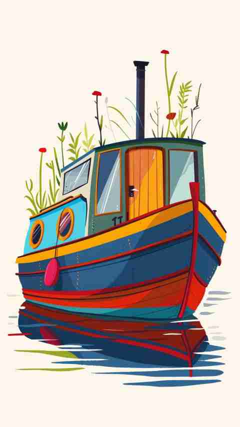 Narrowboat Clipart 4K HD Wallpapers Narrowboat Clipart 4K HD Wallpapers