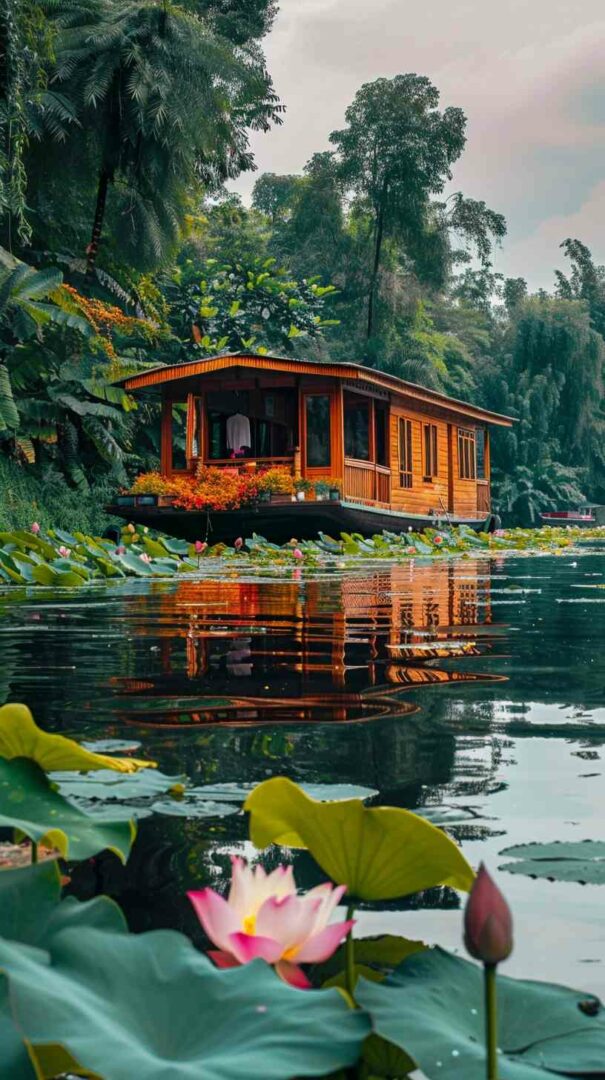 Houseboat Kashmir Pictures 4K HD Wallpapers Houseboat Kashmir Pictures 4K HD Wallpapers