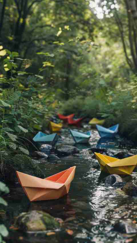 Paper Boat Wallpaper 4K HD Images Paper Boat Wallpaper 4K HD Images