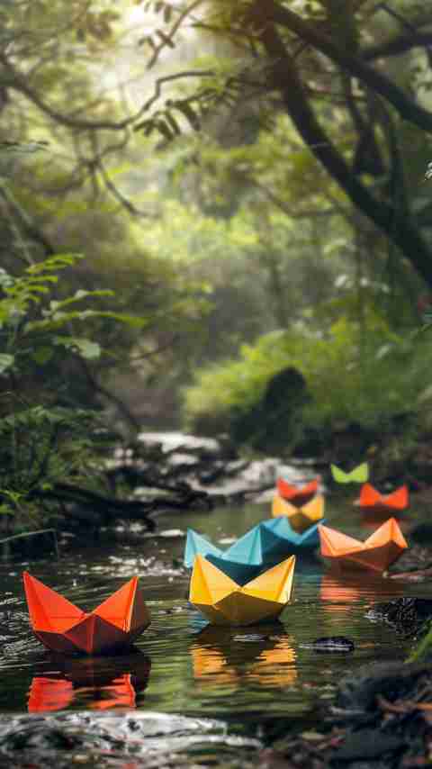 Paper Boat Wallpaper 4K HD Images Paper Boat Wallpaper 4K HD Images