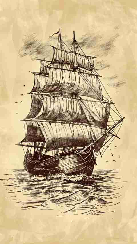 Drawing Ship Images 4K HD Wallpapers Drawing Ship Images 4K HD Wallpapers